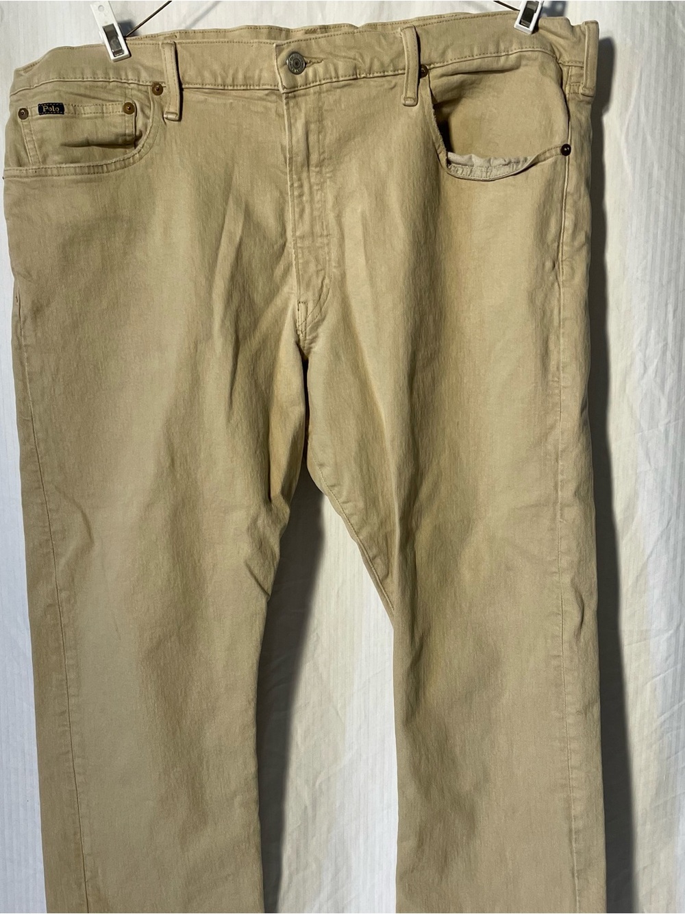 Polo by Ralph Lauren Men's Tan Cotton Chinos